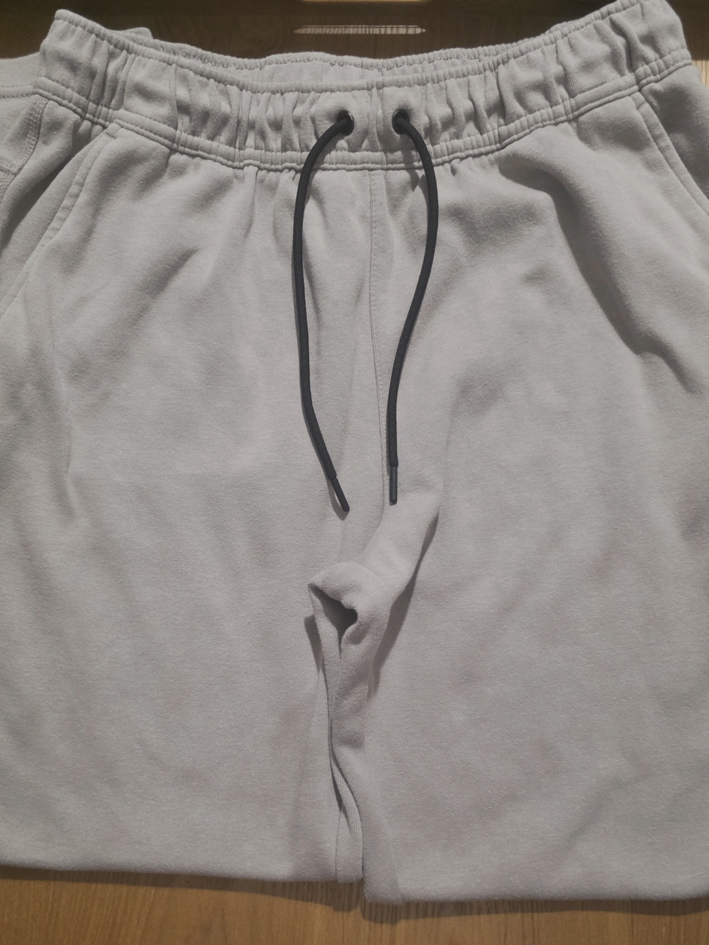 Layer 8 Men's Medium Active Jogger Pants Khaki Knit Fleece Drawstring
